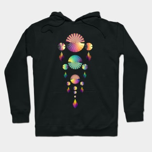 Dream Catcher Triple Tier | Combo 2 Volcano, Peacock and Sunset (Black) Hoodie